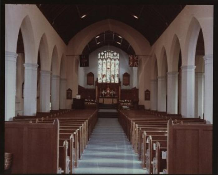 Interior of St. James' Anglican Church on Melville Street